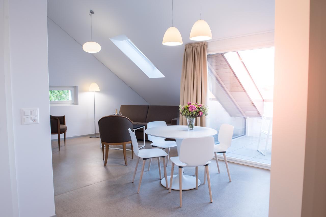 Hotel La Croix Blanche Hauterive  ภายนอก รูปภาพ
