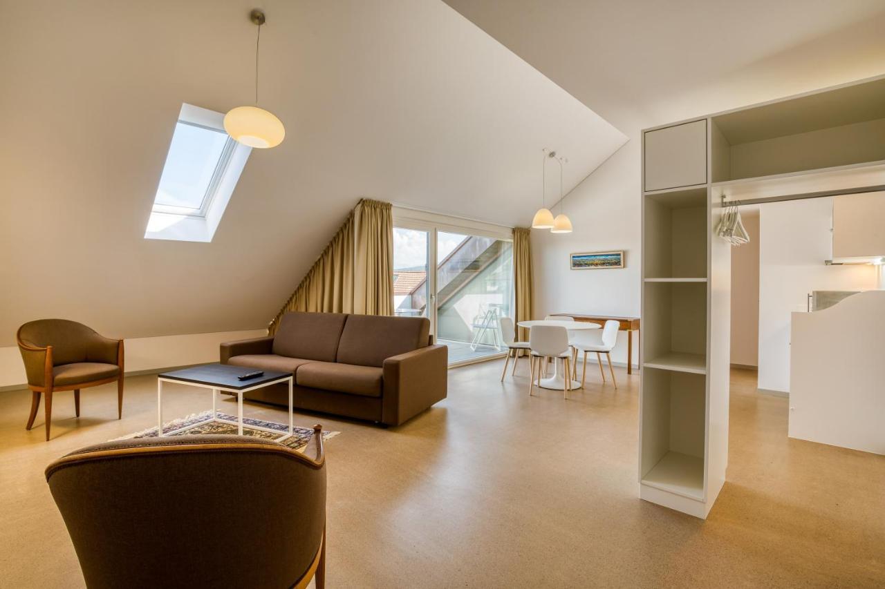 Hotel La Croix Blanche Hauterive  ภายนอก รูปภาพ