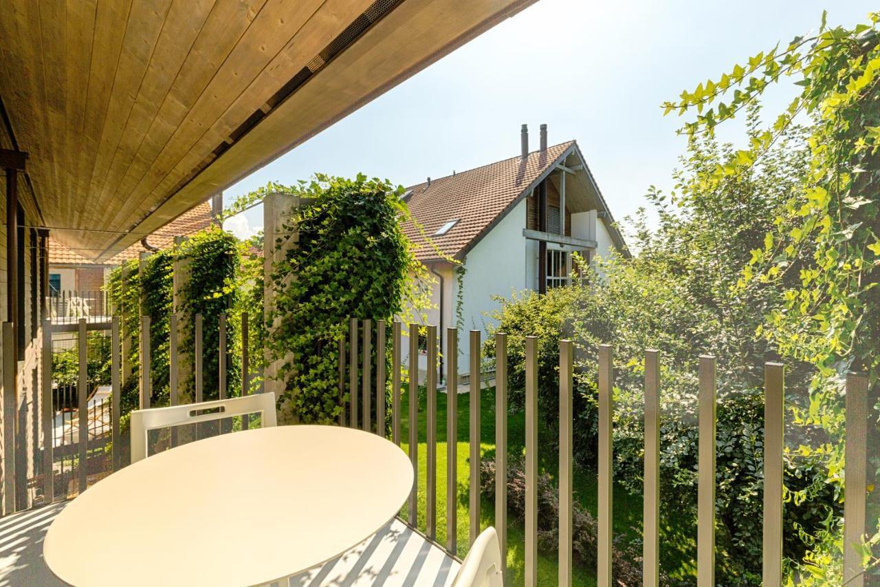 Hotel La Croix Blanche Hauterive  ภายนอก รูปภาพ